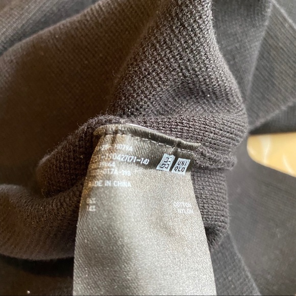 Uniqlo women’s black tunic pullover XS - Picture 5 of 5